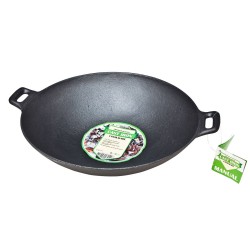 Wokpan Gietijzer Ø 31 cm