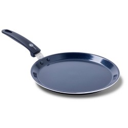 GreenPan Pannenkoekenpan Essentials - Zwart - ø 28 cm - Keramische anti-aanbaklaag