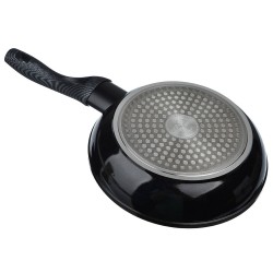 Satoshi Carbon Koekenpan Ø20 CM - Marble coating - Soft-touch handgreep