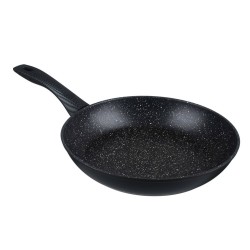 Satoshi Carbon Koekenpan Ø28 CM - Marble coating - Soft touch handgreep