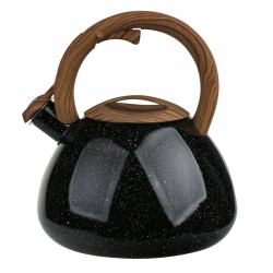 Altom Design Adam fluitketel RVS zwart / bruin 2.3 Liter