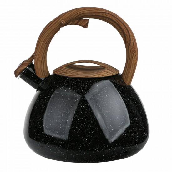 Altom Design Adam fluitketel RVS zwart / bruin 2.3 Liter