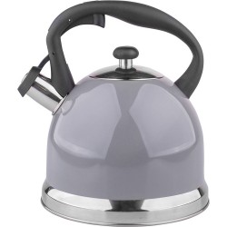 Altom Design Connor fluitketel RVS grijs hoogglans 3 Liter - waterketel - geschikt voor alle warmtebronnen